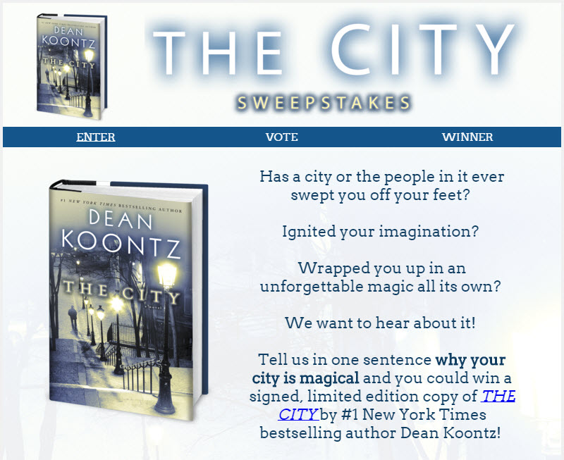 The City Sweepstakes