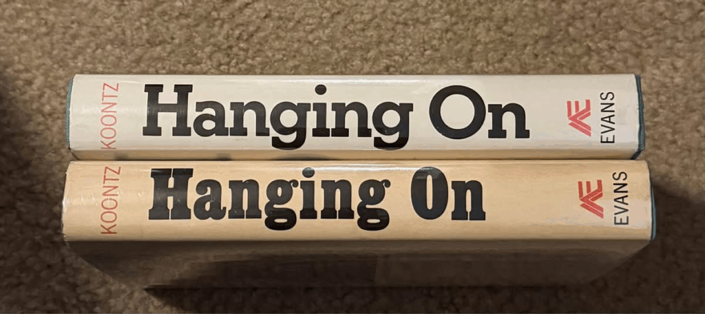 Hanging On - Two fonts