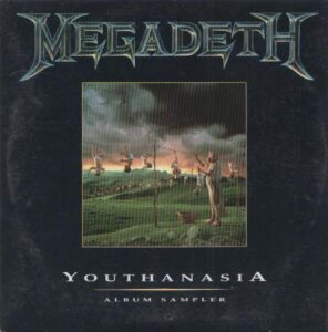 Megadeth Youthanasia - UK Promo front