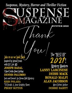 Suspense Magazine Best of 2021 Cover