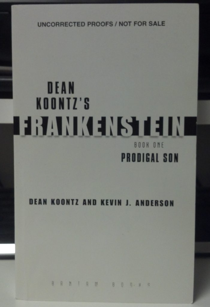 Frankenstein Prodigal Son proof