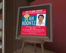 Throwback Thursday: Dean Koontz in Second Life