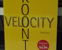 Throwback Thursday: Velocity paperback