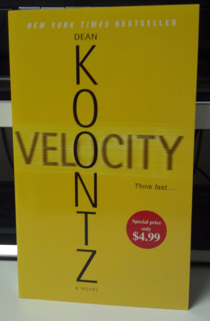 Velocity paperback