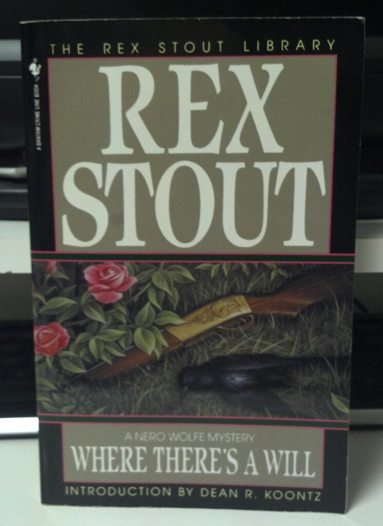 Introduction to Where There's a Will by Rex Stout
