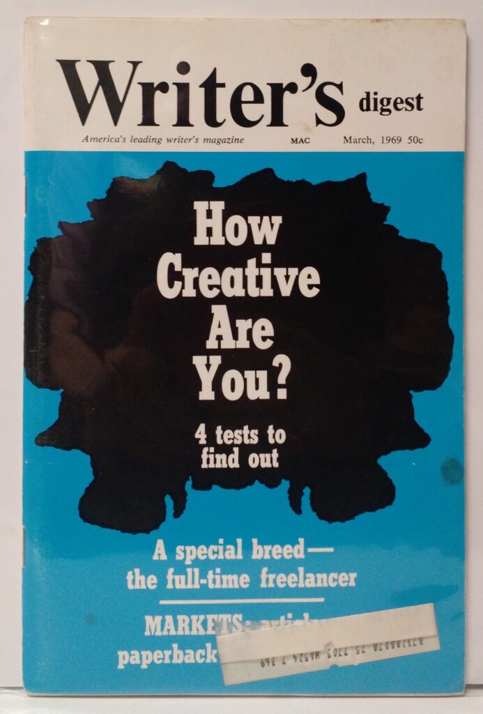 Writer's Digest, March 1969