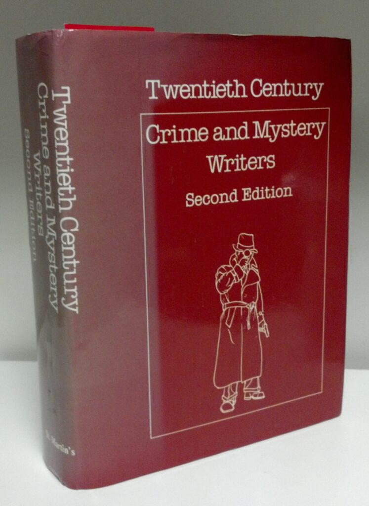 Twentieth Century Crime and Mystery Writers Second Edition
